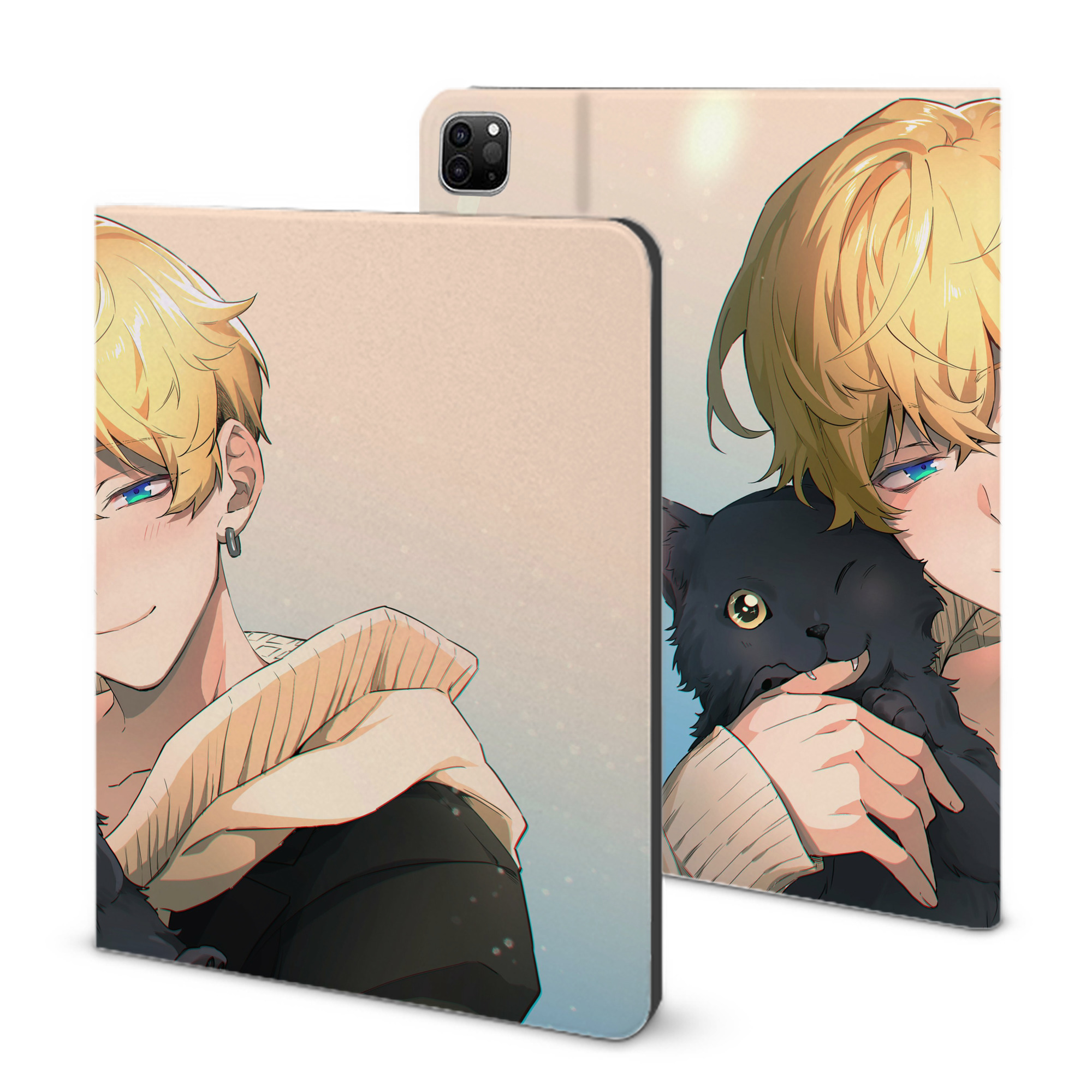 （画像用） 東京リベンジャーズ Tokyo Revengers IPad ケース ブック型 PUレザー TPU 耐衝撃 軽量 薄型 ペン収納なし 全面保護 IPad 各モデル対応